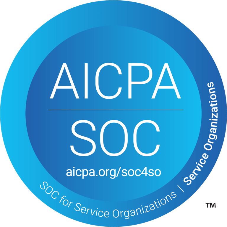 AICPA SOC for Service Organizations badge