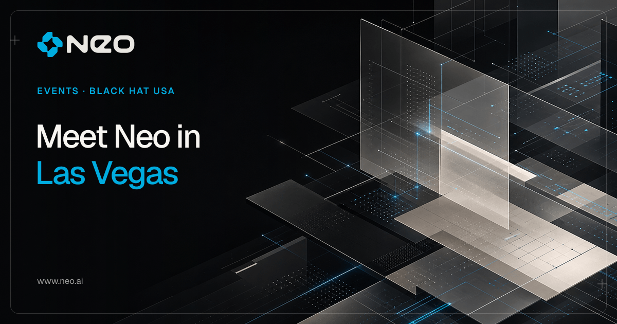 Neo at Black Hat USA 2026 | Las Vegas Events